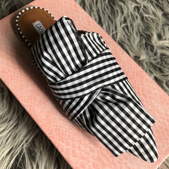 Cape Robbin Black White Checkered Slip On Loafers - Picture 3 of 6